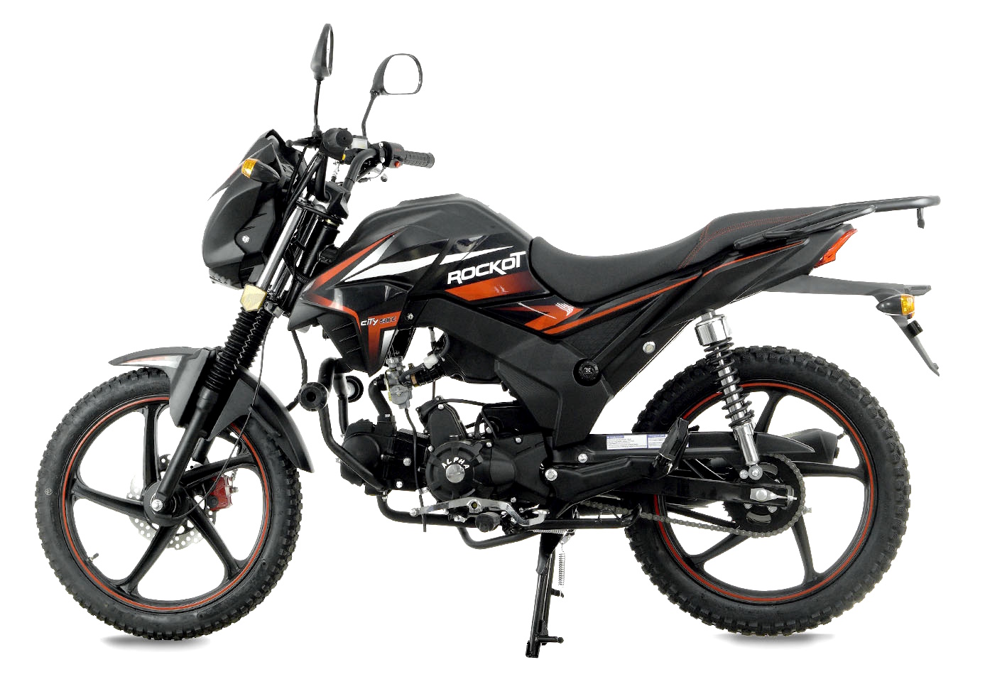 Мопед ROCKOT ALPHA CITY (черный матовый)
