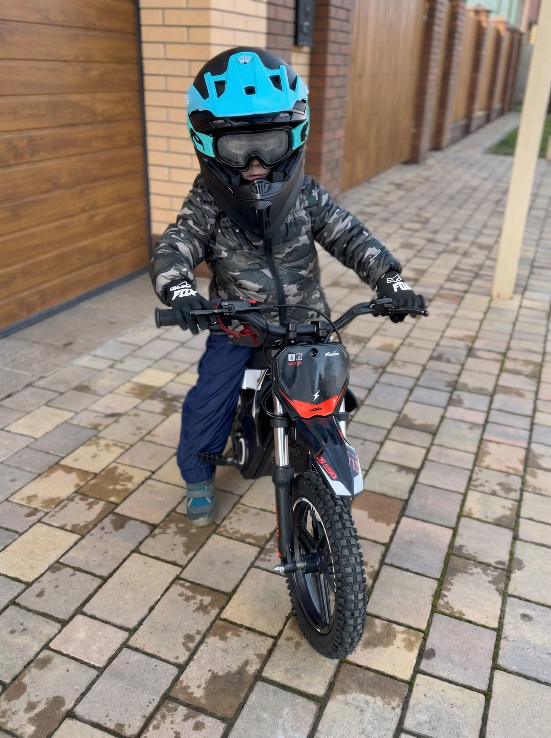 Электропитбайк JMC SX-E500 черный