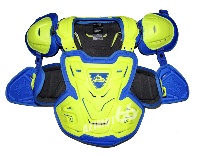 Моточерепаха WOLF AR08 blue/yellow