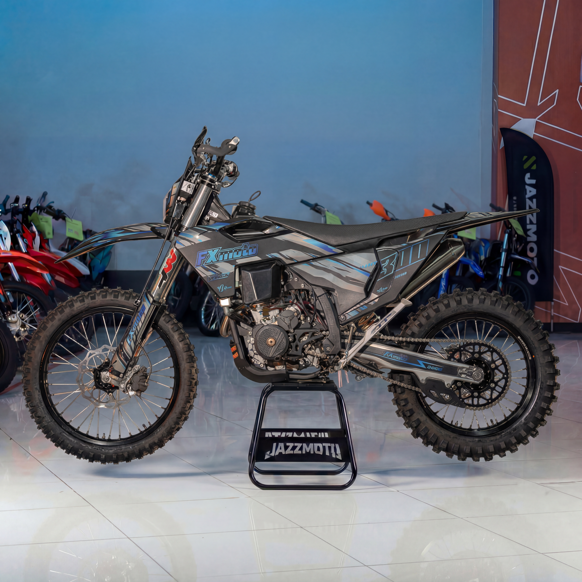 Мотоцикл эндуро кроссовый FXmoto H25 YBS 300 21/18 Black