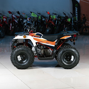Квадроцикл KAYO AU125 125cc (белый пластик) ПТС