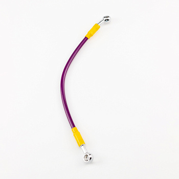 Шланг гидравлический тормозной (армированный) L=300 d=10мм фиолетовый